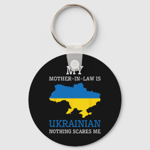 Meine Schwiegermutter ist Ukrainerin. Nichts schre Schlüsselanhänger