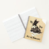 Meine Scottie Ate Meine Hausaufgaben Notizbuch (Innenseite)