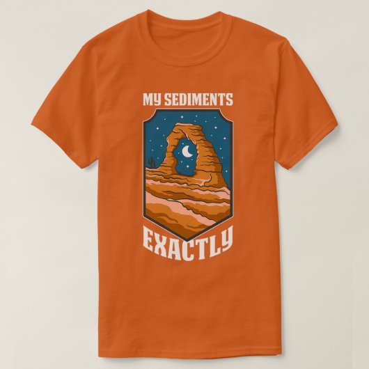 Meine Sedimente sind ein exaktes Geschenk für die  T-Shirt (Design vorne)