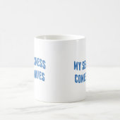 Meine Seekrankheit Kaffeetasse (Mittel)
