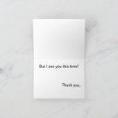 Meine Sehkraft Dankeskarte (Innenseite)