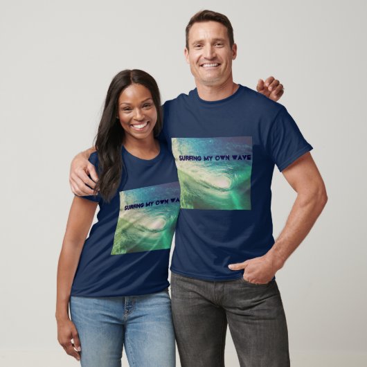 "Meine Selbst surfend Welle" inspiriert durch T-Shirt (Unisex)