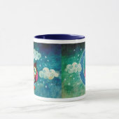 Meine sichelförmige Eulen-Tasse Tasse (Zentrum)