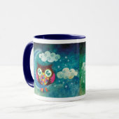 Meine sichelförmige Eulen-Tasse Tasse (Vorderseite Links)