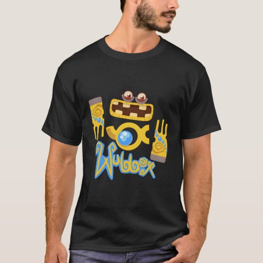 Meine singenden Monster Wubbox Blue Small T-Shirt (Vorderseite)