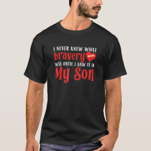 Meine Sohn CHD Krieger Mama angeborene Herzerkrank T-Shirt