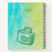 Meine Sommernotizen Notizblock (Rückseite)