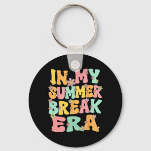 Meine Sommerpause Zeitalter Retro Groovy Sommerpau Schlüsselanhänger