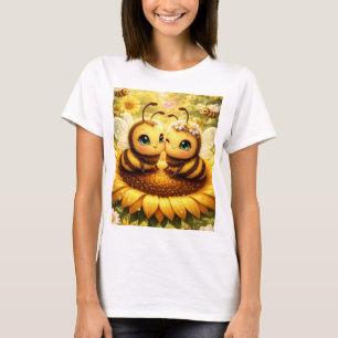 Meine Sonnenblume Biene T-Shirt