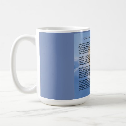 Meine Spanisch-tägliche Gebets-Sammlung Kaffeetasse (Links)