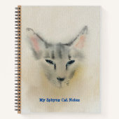 Meine Sphynx Cat Notes Notizblock (Vorderseite)