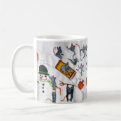 MEINE SPIELE IM SCHNEE KAFFEETASSE (Links)
