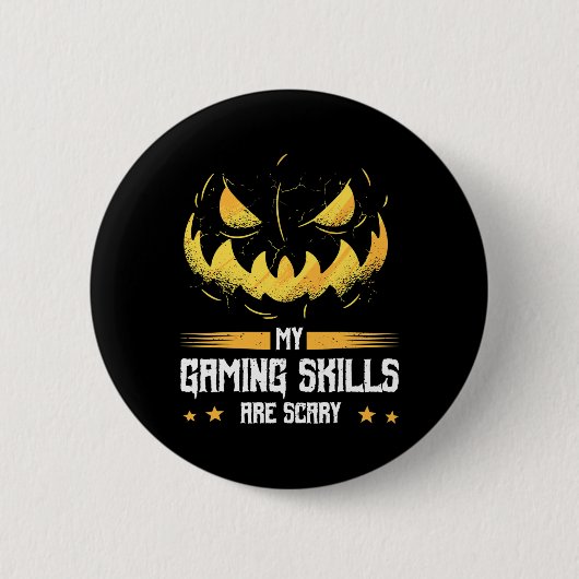 Meine Spielfähigkeiten sind ein Beängstigendes Hal Button (Vorderseite)