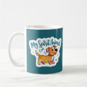 Meine Spirit Animal Dog-Tasse Kaffeetasse (Links)