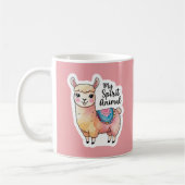 Meine Spirit Animal Llama-Tasse Kaffeetasse (Links)