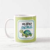 Meine Spirit Animal Turtle Tasse (Links)