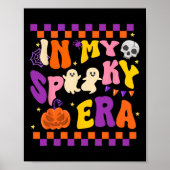 Meine Spooky Era Niedlich Ghost Funny Halloween Poster (Vorne)