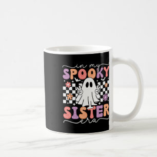 Meine Spooky Schwester Era Retro Ghost Halloween S Kaffeetasse