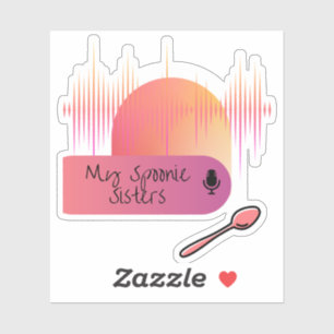 Meine Spoonie Schwester Vinyl Sticker