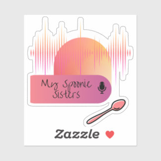 Meine Spoonie Schwester Vinyl Sticker