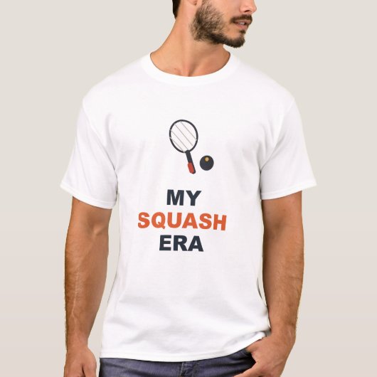 Meine Squash-Ära T-Shirt (Vorderseite)