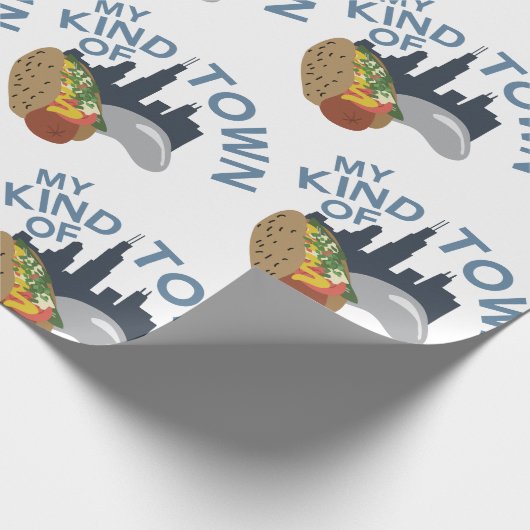 Meine Stadt Geschenkpapier (Ecke)