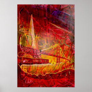 MEINE Stadt, Ihre Stadt, unser Stadt-Plakat Poster