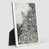 Meine Stadt wurde durch Feuer ins Meer getrieben Fotoplatte (Seite)