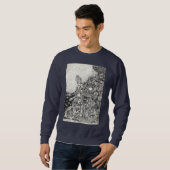 Meine Stadt wurde durch Feuer ins Meer getrieben Sweatshirt (Vorne ganz)