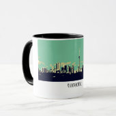 Meine Stadtkaffee-Tasse Tasse (Vorderseite Links)