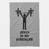 Meine Stärke Handtuch (Vertikal)