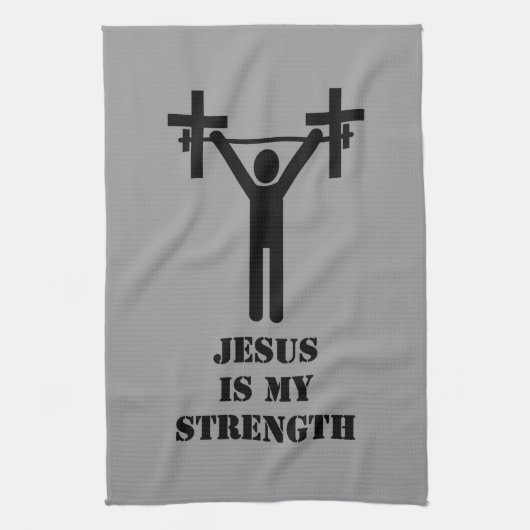 Meine Stärke Handtuch (Vertikal)