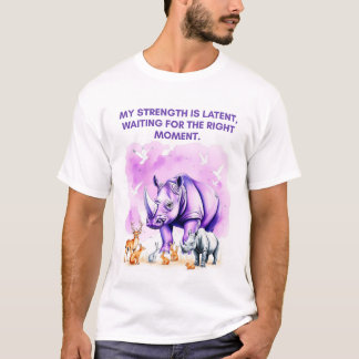 Meine Stärke ist latent, gewartet für den richtige T-Shirt