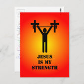 Meine Stärke Postkarte (Vorne/Hinten)
