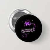 Meine starke Widerstandskraft gegen Fibromyalgie K Button (Vorne & Hinten)