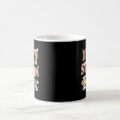 Meine Stepmutter Era Funny Sarcastic Groovy Retro Kaffeetasse (Mittel)