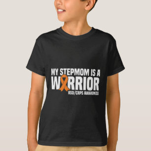 Meine Stepmutter ist ein kriegerischer Orange Ribb T-Shirt