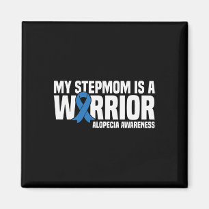 Meine Stepmutter ist ein Warrior Blue Ribbon Alope Magnet