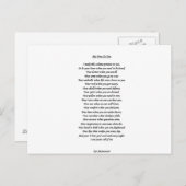 MEINE STIMME AN DICH POSTCARD POSTKARTE (Vorne/Hinten)