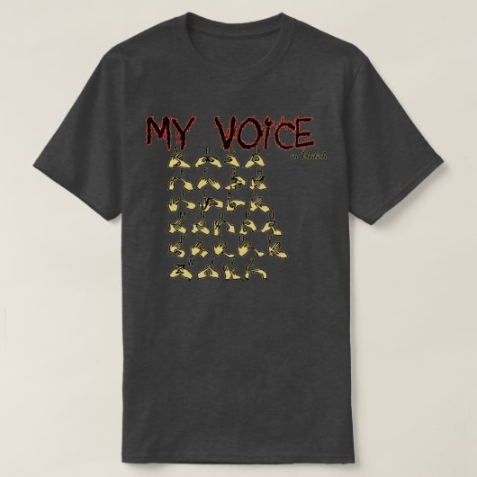 Meine Stimme in Großbritannien T-Shirt (Design vorne)