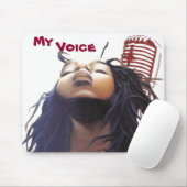 meine Stimme Mousepad (Mit Mouse)