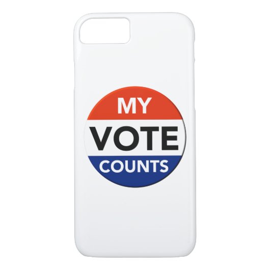 Meine Stimme zählt Case-Mate iPhone Hülle (Rückseite)