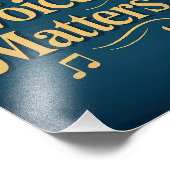 Meine Stimme zählt: Kunst der Affirmation Fotodruck (Ecke)