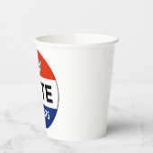 Meine Stimme zählt Pappbecher (Links)