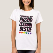 Meine stolze lesbische Bestie T-Shirt (Vorderseite)