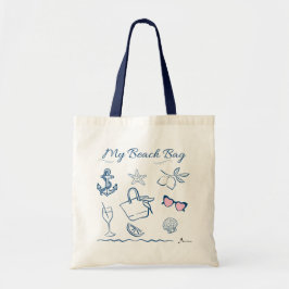 Meine Strandtasche Tragetasche