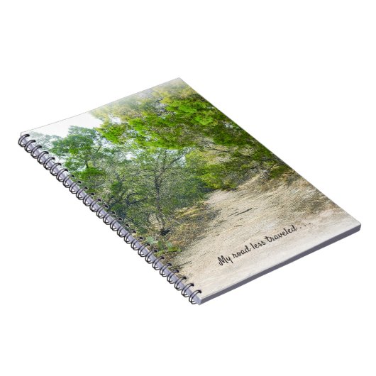 Meine Straße weniger reiste Trail Art Custom Noteb Notizblock (Rechte Seite)