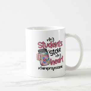 Meine Studentin hat mein Herz mit Valenti geklatsc Kaffeetasse