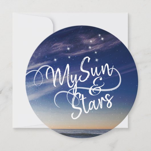 Meine Sun & Stars Karten (Vorderseite)