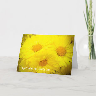 Meine Sunshine-Grußkarte Karte